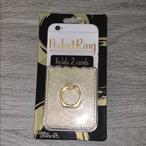 Gold Pocket Ring 💍 for Smartphone 📱